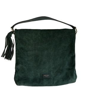 Jimmy Choo Suede Shoulder Hobo Bag - NWT